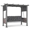 M MCombo 3-Sitzer Pergola Hollywoodschaukel mit Produktbild-Vorschau 1