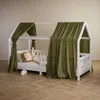 Hausbett Himmel NENA im 2er Set in dunkelgrün - Betthimmel Produktbild-Vorschau 7