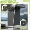 UISEBRT Klemmmarkise 100 × 310 cm Vertikalmarkise Produktbild-Vorschau 4