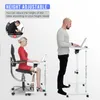 Table d'ordinateur portable Table d'appoint avec roulettes Voir les images du produit 3
