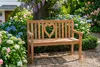 riess-ambiente Wetterfeste Gartenbank EMPIRE TEAK 120cm Produktbild-Vorschau 4