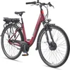 A red Telefunken electric bicycle is shown against a white background. Produktbild-Vorschau