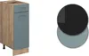 Küchenunterschrank Vicco R-Line Blau-Grau 30 cm , AP Eiche, Produktbild-Vorschau 6