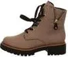 A single beige and black boot is shown against a white background. Voir les images du produit