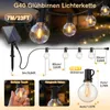 SALCAR Solar Lichterkette Außen, 7M LED Lichterkette Aussen Produktbild-Vorschau 4