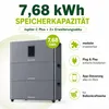 Balkonkraftwerk 2000Wp mit 7,68kWh Speicher, 4x500W Produktbild-Vorschau 3