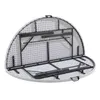 Runder Klapptisch von 180 cm - 10er-Set Weiß - Oviala Produktbild-Vorschau 4