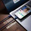 Kabel USB-C auf USB-C Baseus Tungsten Gold, 100 W, 1 m Produktbild-Vorschau 15