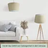 Wogati® Premium Lampenschirm E14/E27 Baumwolle | Beige / Produktbild-Vorschau 2