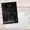 Mr. & Mrs. Panda Ansichtskarte Herzogenrath - Geschenk, Produktbild-Vorschau 3