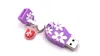 Onlineworld2013 Zehentrenner Sandale Schuh lila Funny USB Produktbild-Vorschau 2