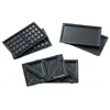 Three sets of black non-stick plates for a sandwich maker. Anteprima dell’immagine prodotto