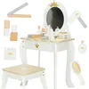 Toilette per bambini in legno con accessori bianca Anteprima dell’immagine prodotto 1