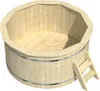FinnTherm Holz Badefass Bergen, Hot Tub Ø 160 x 110 cm für Produktbild-Vorschau 9