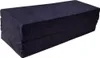 A dark blue foldable mattress is shown in an isolated studio shot. Náhľad obrázku produktu