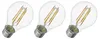 LED žárovka Filament A60 A CLASS/ E27 / 5 W (75 W) / 1 060 lm / teplá bílá Náhled obrázku produktu