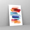 Bilder auf glas - Einteilig - Abstraktion Farben Gürtel - Produktbild-Vorschau 4