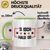 Schwabe Tasse Geschenk S Isch Hald So (Grün) Produktbild-Vorschau 3