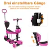 trottinette 3 en 1 pour enfants avec siège amovible et Voir les images du produit 6