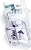 DURABLE Prospektspender Set XL A4, 861319 transparent Produktbild-Vorschau 4