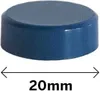 ALLboards MSB20/10 ALLboards Magnet blau, Kunststoff Ø 2,0 Náhľad obrázku produktu 2