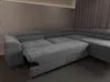 4ALLHOME Ecksofa Luna mit Schlaffunktion, Couch, Sofa mit Produktbild-Vorschau 3