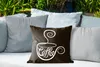 MuchoWow® Outdoor Kissen - Kaffee - Zitate - Vintage - Produktbild-Vorschau 4