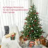HOMCOM künstlich Weihnachtsbaum 183cm Christbaum mit 2380 Produktbild-Vorschau 4