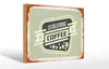 Holzschild Kaffee 30x20cm extra strong Coffee Produktbild-Vorschau 1