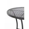 Bolero runder Bistrotisch in schlankem Design Stahl schwarz Produktbild-Vorschau 5