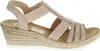 Rieker 61913-31 Schuhe Damen Sandaletten Keil Sandalen , Produktbild-Vorschau 1