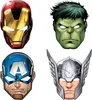 Masques en papier découpé Mighty Avengers Voir les images du produit 1