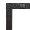 9-tlg. Garten-Essgruppe mit Kissen Schwarz Poly Rattan Produktbild-Vorschau 8