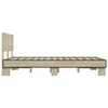 Bettgestell Sonoma-Eiche 120x200 cm Holzwerkstoff und Produktbild-Vorschau 5
