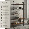Etagère bibliothèque GLASGOW style industriel 106 x 34,5 x Voir les images du produit 2