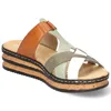 Rieker Damen Plateau Pantoletten Clogs Keilabsatz 62989, Produktbild-Vorschau 31