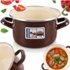 HNEDÝ smaltovaný hrniec 16 cm, 1,4 l Náhľad obrázku produktu 8