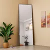 Miroir de maquillage rectangulaire en verre trempé, cadre Voir les images du produit 2