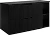 RODAN | Szafka Pod Umywalkę - Czarna - 80 cm - 2 Szuflady Podgląd zdjęcia produktu 1