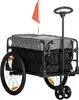 HOMCOM 2-in-1 Fahrradanhänger Lastenanhänger 40 kg Produktbild-Vorschau 1
