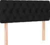 vidaXL Boxspring posteľ s matracom čierna 90x190 cm látka Náhľad obrázku produktu 5
