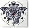 Wanduhr - Quadrat - Glasuhr - Eleganz fantasie gotisch Produktbild-Vorschau 1