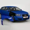 BLU Parafango compatibile con Audi A3 8P II-generation LZ5C Anteprima dell’immagine prodotto 2