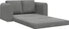 vidaXL Schlafsofa Dunkelgrau 148 x 71 x 83 cm Samt Produktbild-Vorschau 4