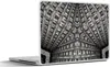 MuchoWow® Laptop Aufkleber Sticker Cover Kunst - Schwarz - Produktbild-Vorschau 1