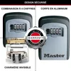 Boîte à Clés Sécurisée Master Lock, Medium, Fixation Voir les images du produit 4