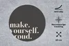 MuchoWow® Mauspad Mousepad Zitate - Mach dich stolz - Produktbild-Vorschau 2