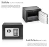 tectake® Elektronischer Safe 17 x 23 x 17 cm Produktbild-Vorschau 3