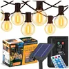MasterLED Solar LED Lichterkette Außen 10m mit 10x E12 G40 Produktbild-Vorschau 1