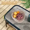 COSTWAY Gartenmöbel, 2-Sitzer Gartenbank mit Couchtisch & Produktbild-Vorschau 5